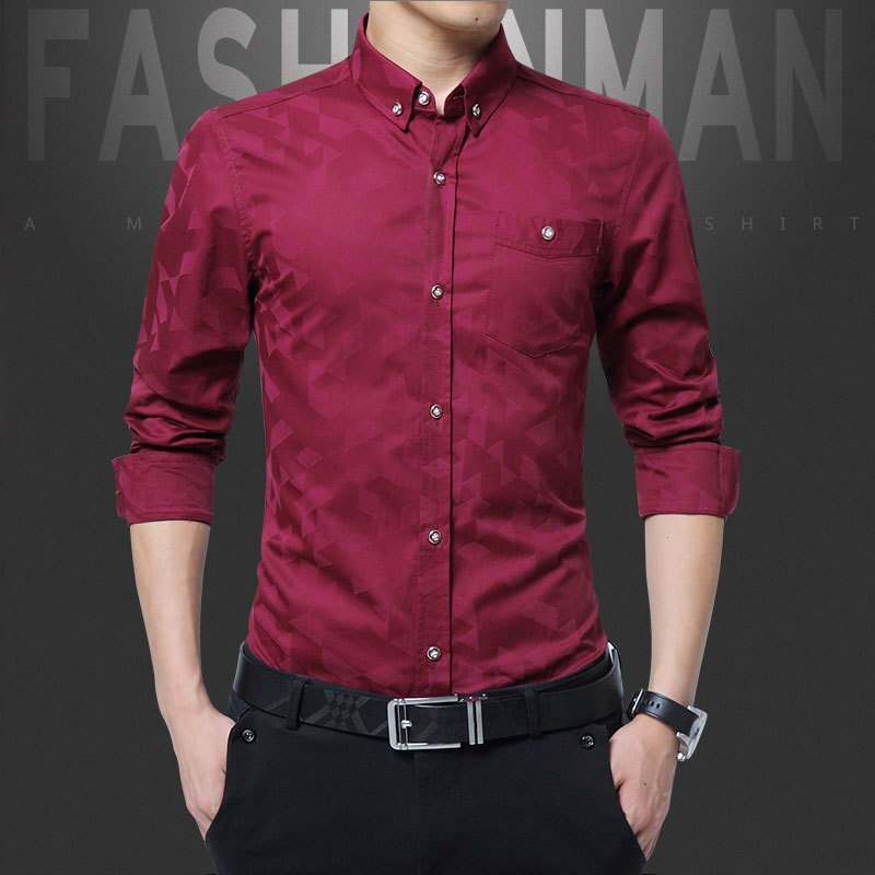 Camisa Comprida Polo Quard Com Botões e Bolso - Original (Você Ganha Um Relógio A Prova D'Água de Brinde)