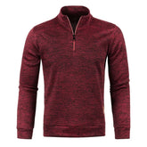 Casaco Gola Alta Autum Com Meio Zíper e Design Único Original (Você Ganha Um Relógio De Luxo Quartzo Deyros de Brinde)