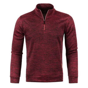Casaco Gola Alta Autum Com Meio Zíper e Design Único Original (Você Ganha Um Relógio De Luxo Quartzo Deyros de Brinde)