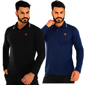 Camisa Comprida Polo Supremo -  Minimalista & Sofisticada [COMPRE 1 e LEVE 2] Conforto e Estilo em Dobro