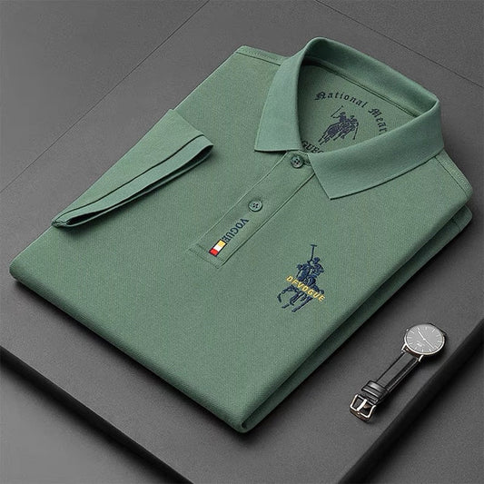 Camisa Polo Vogue Bordado Coreano Original (Você ganha o Relógio Minimalista de Brinde)