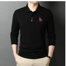 Camisa Comprida Polo Vogue Bordado Coreano Original [Você ganha o Relógio Minimalista de Brinde]